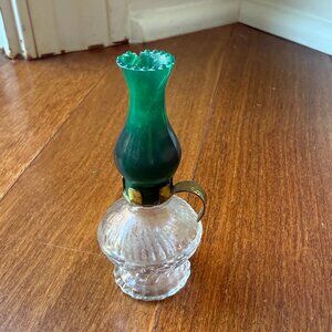 Vintage (1940s?) Miniature Hurricane Oil Lamp